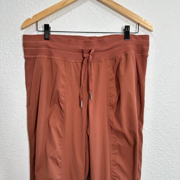 Lululemon Dance Studio Jogger Pant Dark Terracotta Size 12 High Waist Athleisure - Picture 3 of 6